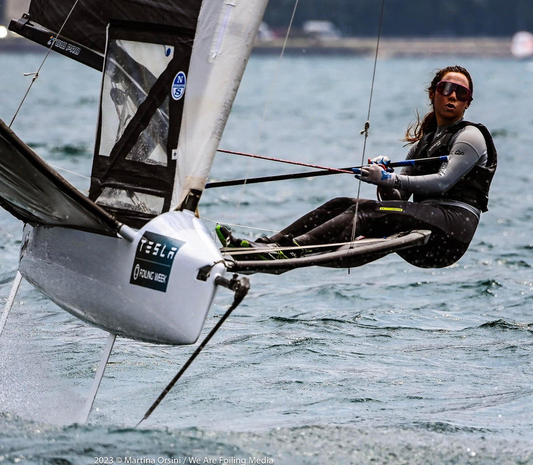 An interview with CJ Perez to kick off the SailGP NZL event in Christchurch