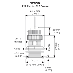 ST850 NMEA 2000 Smart Transducer
